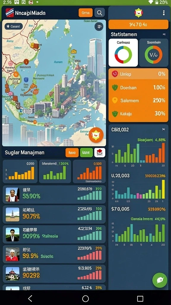 666f - Fitur turnamen yang menambah keseruan bermain.