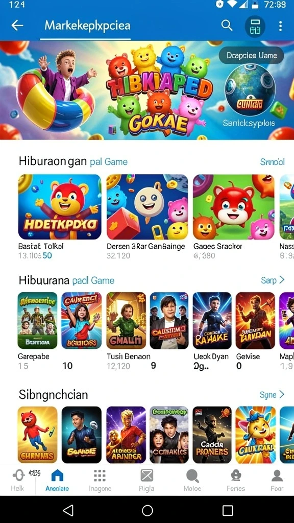 playwin - Tampilan antarmuka yang menarik dan mudah digunakan.