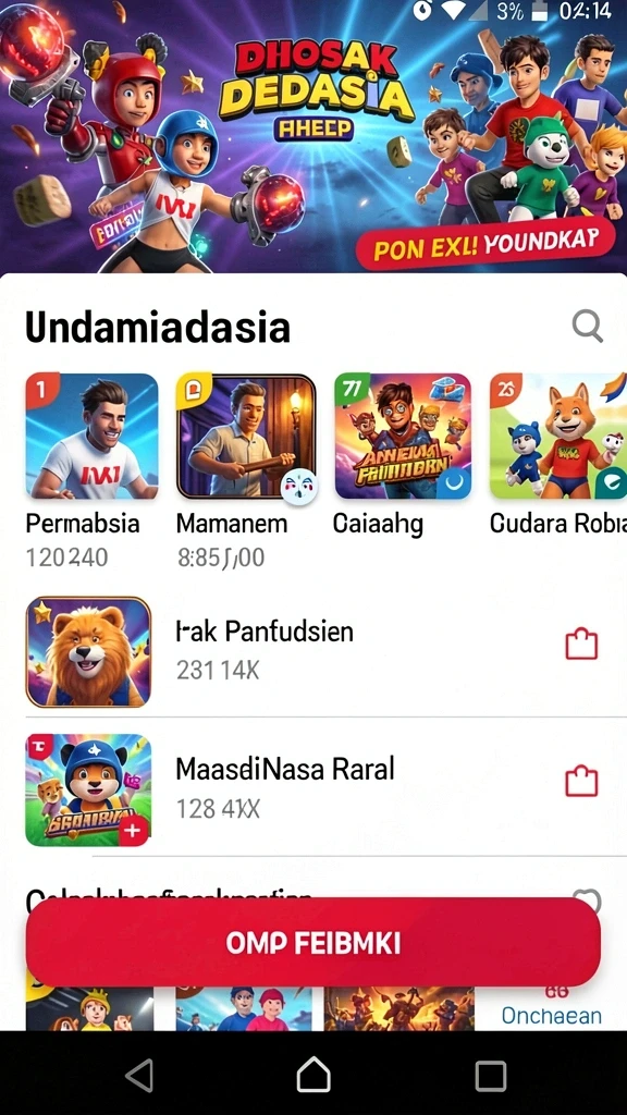 surgavip - Antarmuka pengguna yang intuitif dan mudah dinavigasi.